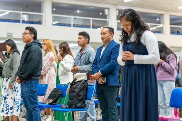 a congregation praying from Concordia Lutheran Church houston in Houston, TX - Seniors Ministry